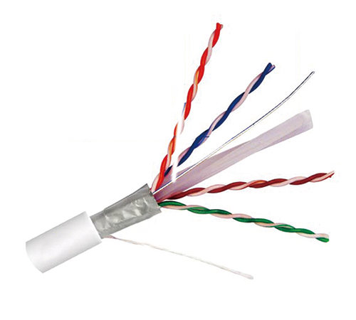 六類4對(duì)屏蔽雙絞線