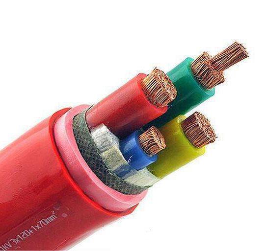 Silicone rubber high-temperature resistant control cable