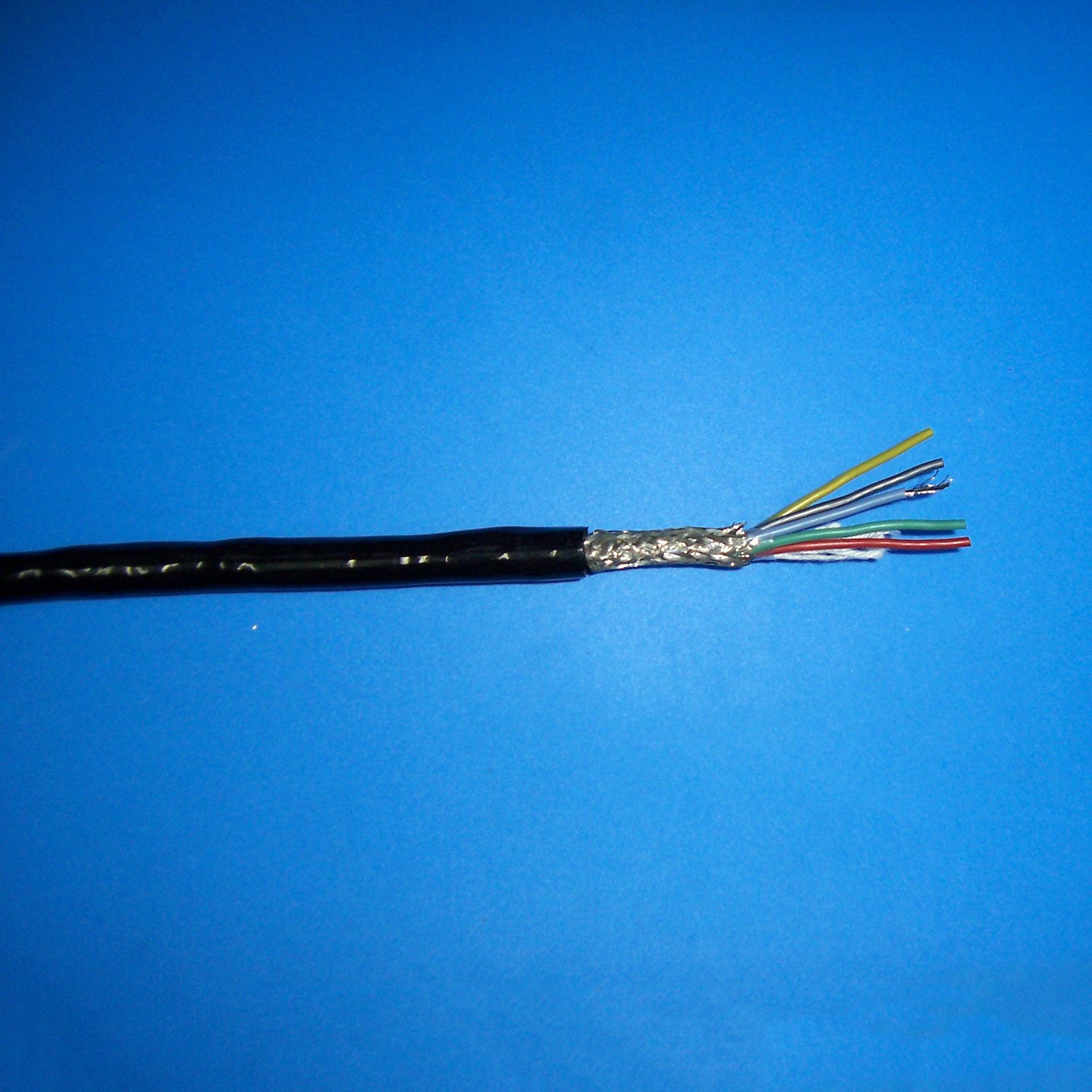 High temperature resistant fluoroplastic cable